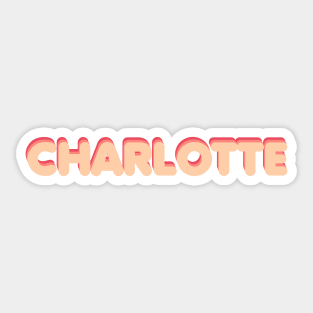 Charlotte Sticker